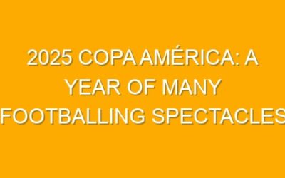 2025 Copa América: A Year of many Footballing Spectacles