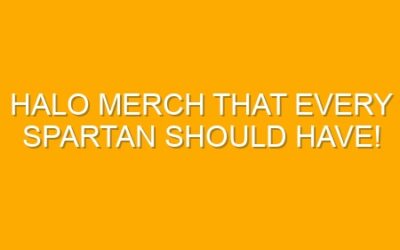 Halo Merch That Every Spartan Should Have!